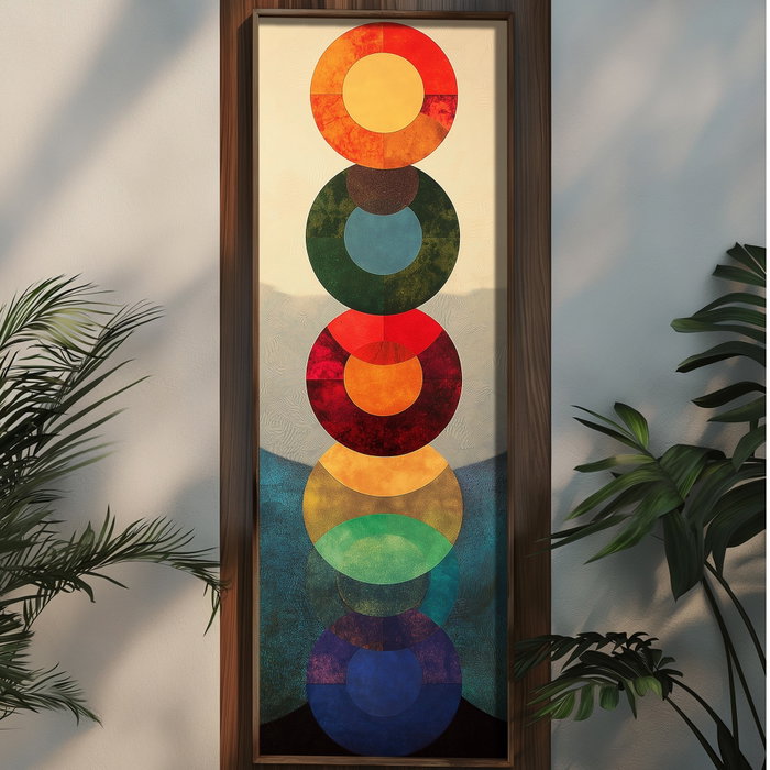 Wallity Pintura Decorativa EMR088 Multicolor